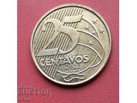 Brazil - 25 Centavos 2022
