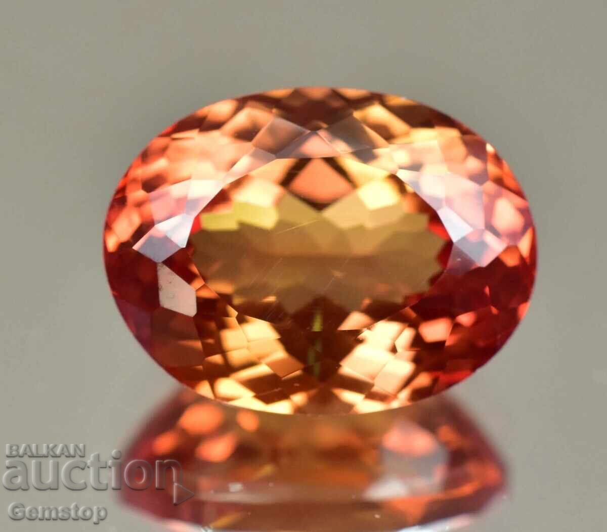 ΦΘΗΝΟ! 6.50 ct φυσικό αυτοκρατορικό τοπάζι πιστοποιημένο AGL από 1ο! ΦΘΗΝΟ! 6.50 ct φυσικό αυτοκρατορικό τοπάζι πιστοποιημένο AGL από 1ο!