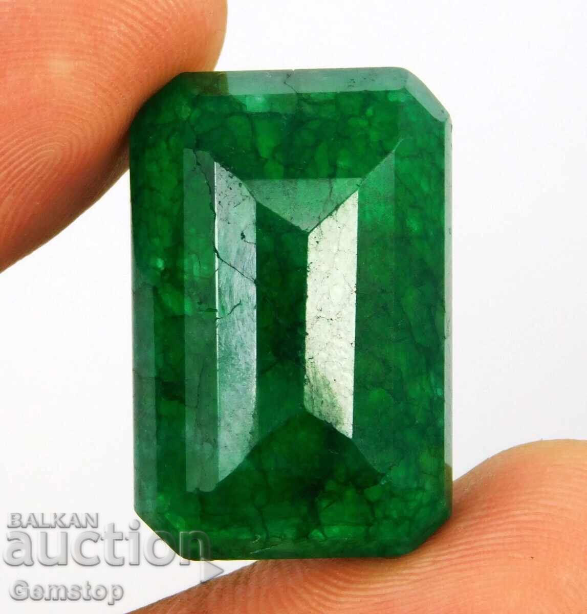 ΒΖΤ! 21.50 καράτια φυσικό σμαράγδι σμαράγδι πιστοποιημένο IGL από 1στ! - 5 ΒΖΤ! 21.50 καράτια φυσικό σμαράγδι σμαράγδι πιστοποιημένο IGL από 1στ! - 5