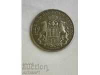 Germany Rare Silver Coin 5 Mark 1903 Hamburg Silver
