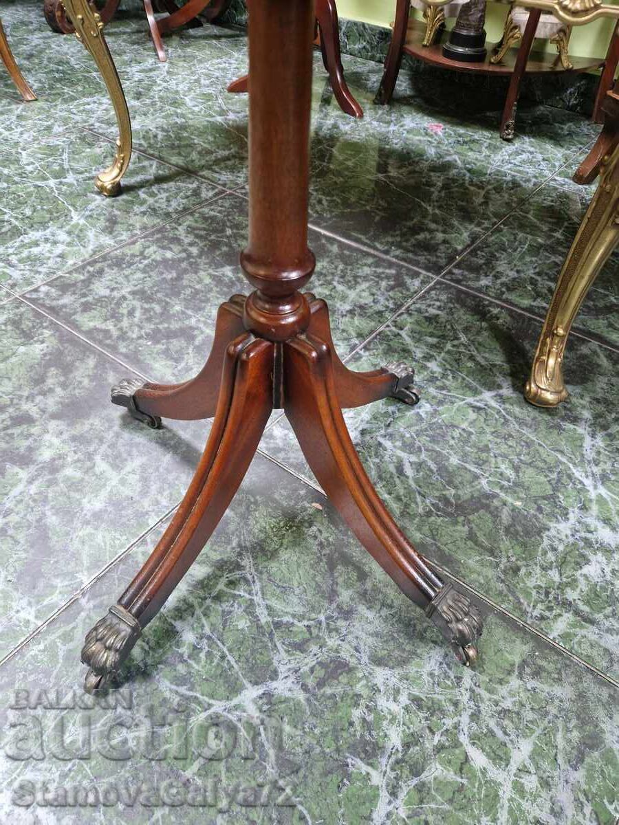 Delivery of Unique antique English wooden table