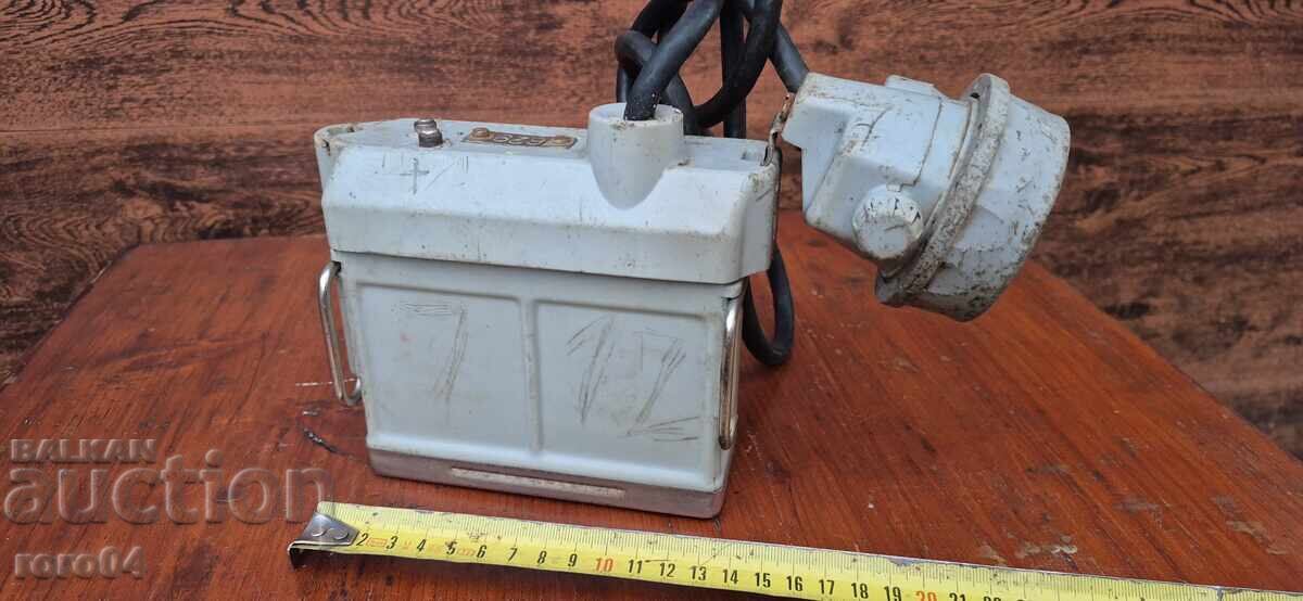 Auction  MINER'S FLASHLIGHT