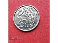 Trinidad and Tobago - 25 Cents 2017 - Extremely Fine Condition