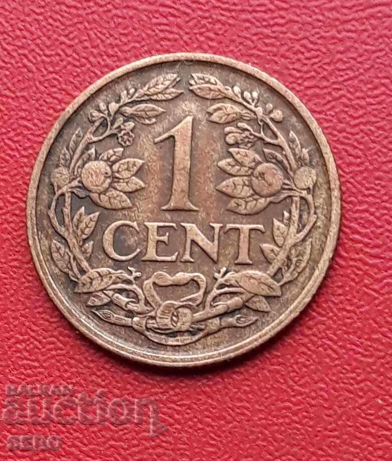 Netherlands-1 cent 1921 Netherlands-1 cent 1921