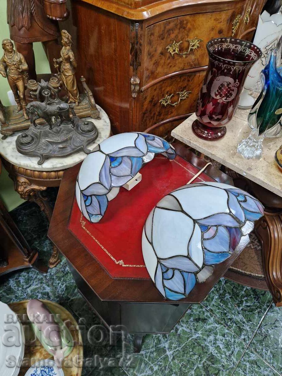 Pair of great antique Tiffany sconces