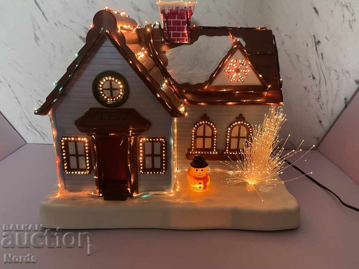 Auction Light-up Christmas House Auction Light-up Christmas House