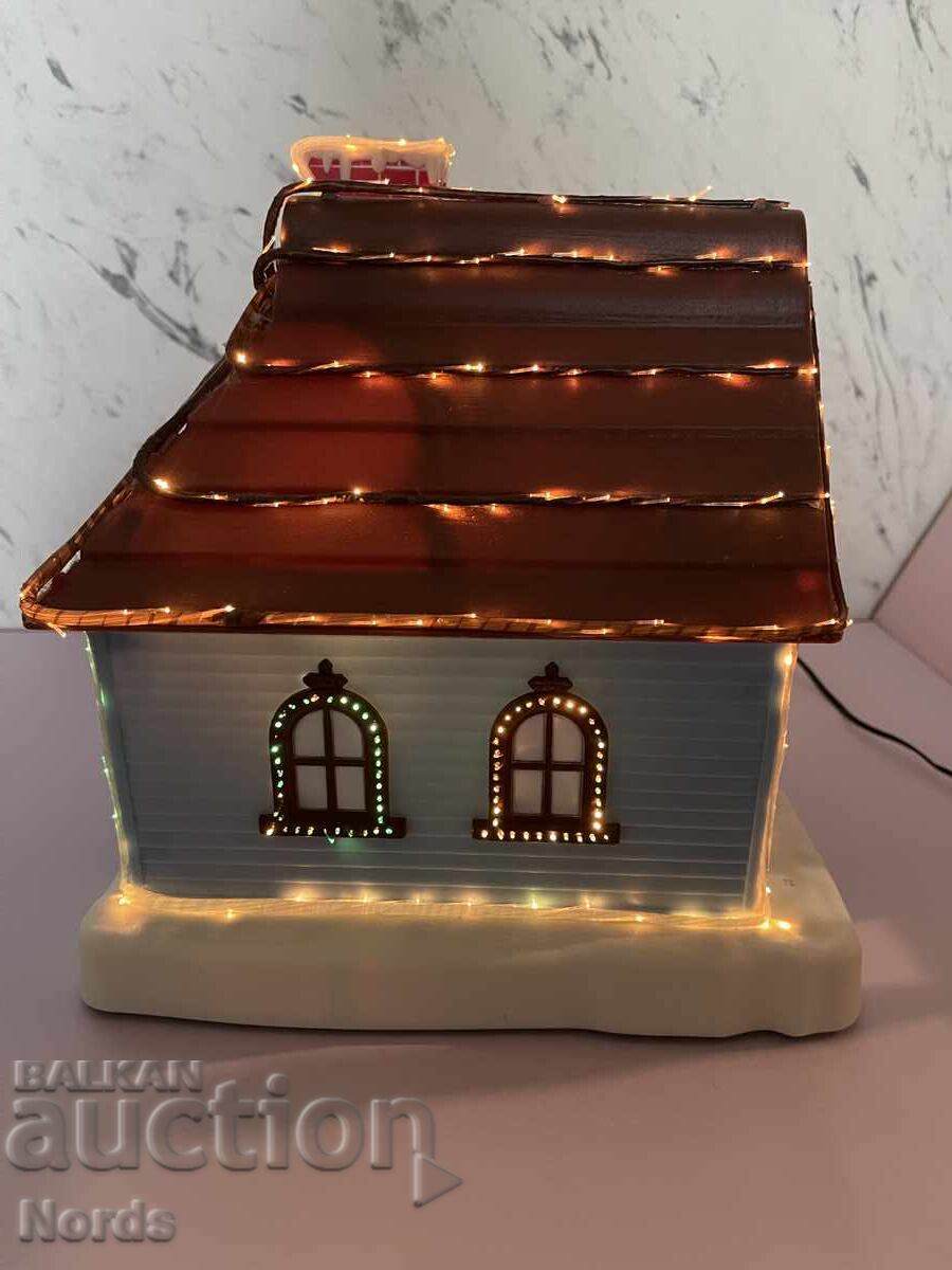 Delivery of Light-up Christmas House Delivery of Light-up Christmas House