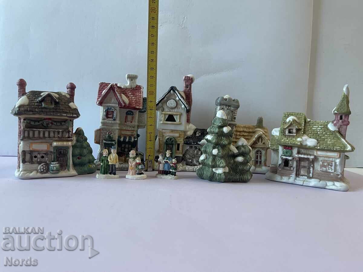 Livrarea Orășel de Crăciun din porțelan Livrarea Orășel de Crăciun din porțelan