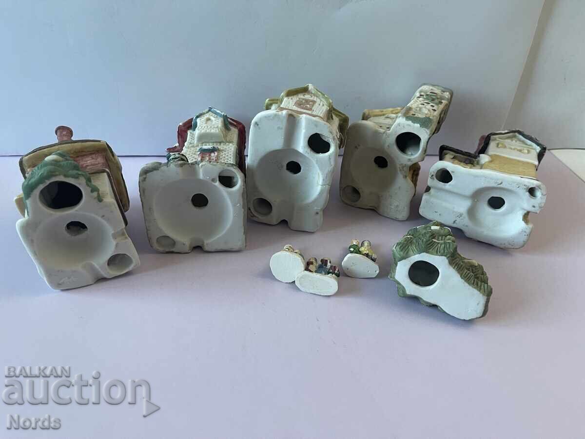 Orășel de Crăciun din porțelan - 7 Orășel de Crăciun din porțelan - 7