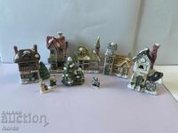 Πορσελάνινη Χριστουγεννιάτικη πόλη