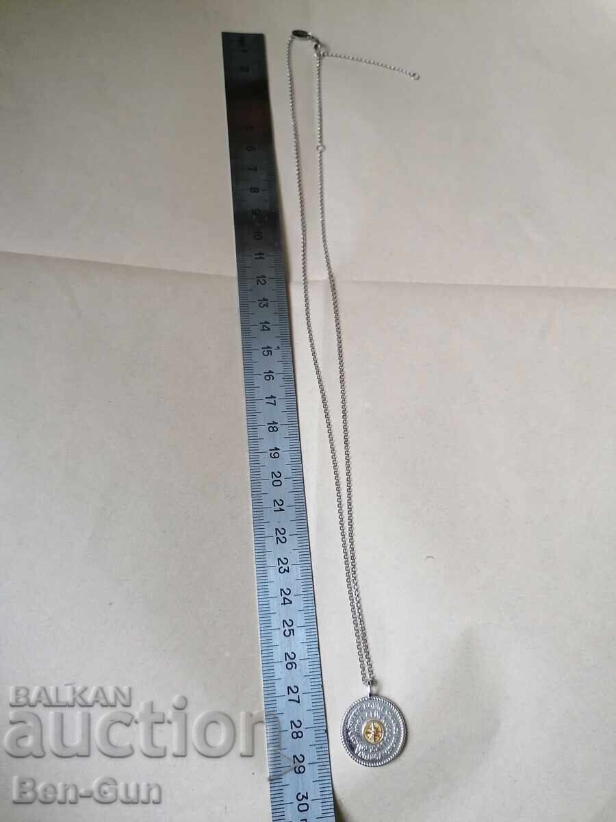 Auction  Silver necklace