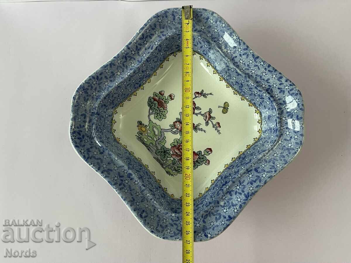 Σπόδε Βίντατζ πορσελάνινη φρουτιέρα - 6