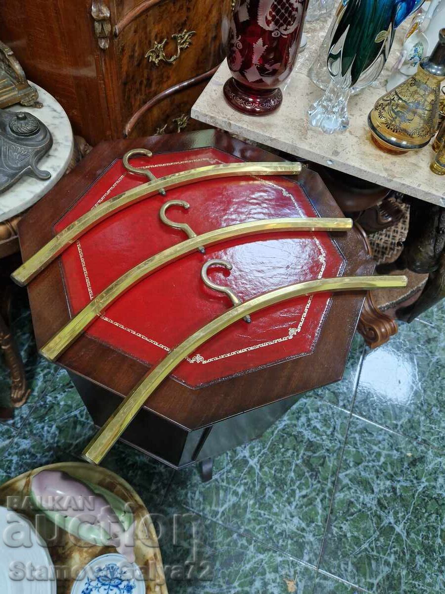 Auction Wonderful antique English bronze coat hangers Auction Wonderful antique English bronze coat hangers