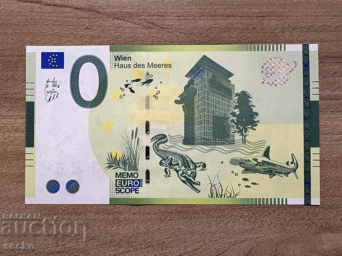Austria - 0 Euro (Souvenir) - Haus des Meeres