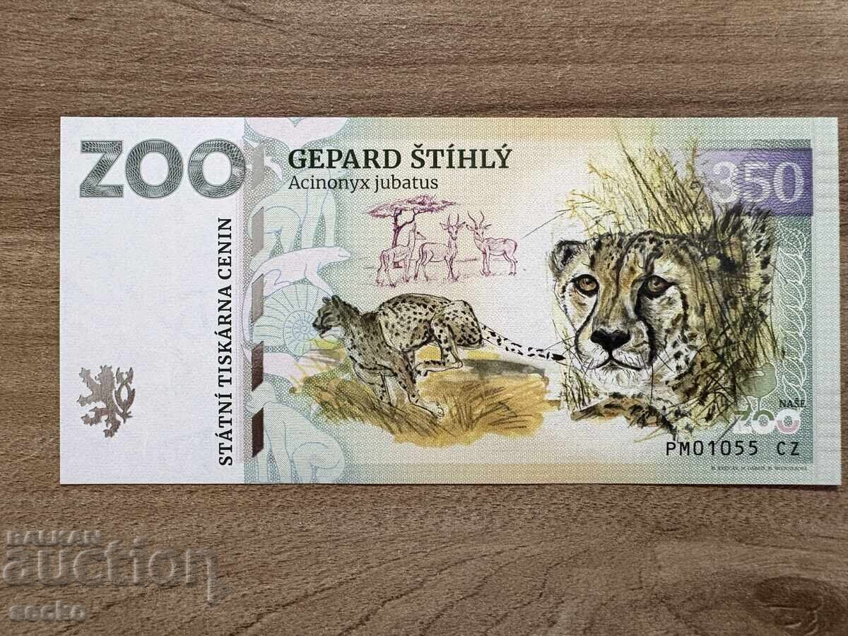 Τσεχία - 350 κορώνες (Σουβενίρ) - Γεράκι - Ζωολογικός Κήπος Πίλσεν