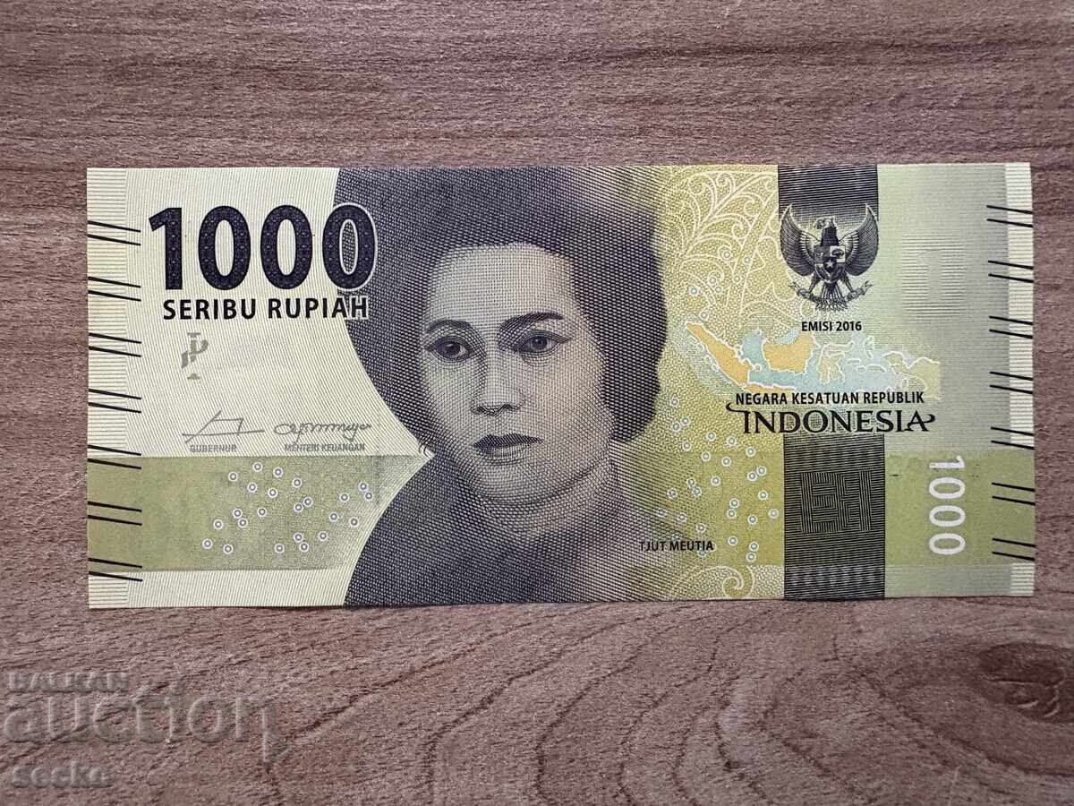 Индонезия - 1000 рупии (2016) UNC