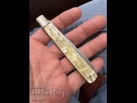 Bŭlgarsko Παλιό τσεπάκι Μαχαίρι Μαχαίρι Μπουκόβετς Σεδέφ Άριστο 20εκ