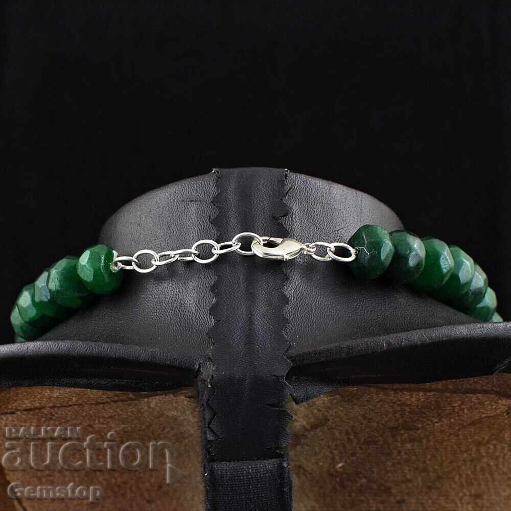 БЗЦ! 495 к-тa едноредово колие от емералд от 1ст! с цена 19.05 лв. | € 9.74 БЗЦ! 495 к-тa едноредово колие от емералд от 1ст! с цена 19.05 лв. | € 9.74