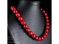 ΒΖΤ! 634 τμχ. ενδορρεδικό κολιέ από ρουμπίνι-κορούνδιο από 1στ!