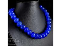 ΒΖΤ! 855 κ-τ αλυσίδα εν σειρά με ζαφείρι-κορούνδιο από 1στ!