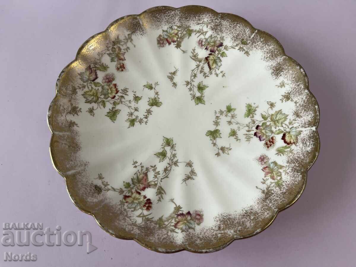 Vintage beautiful porcelain plate Vintage beautiful porcelain plate