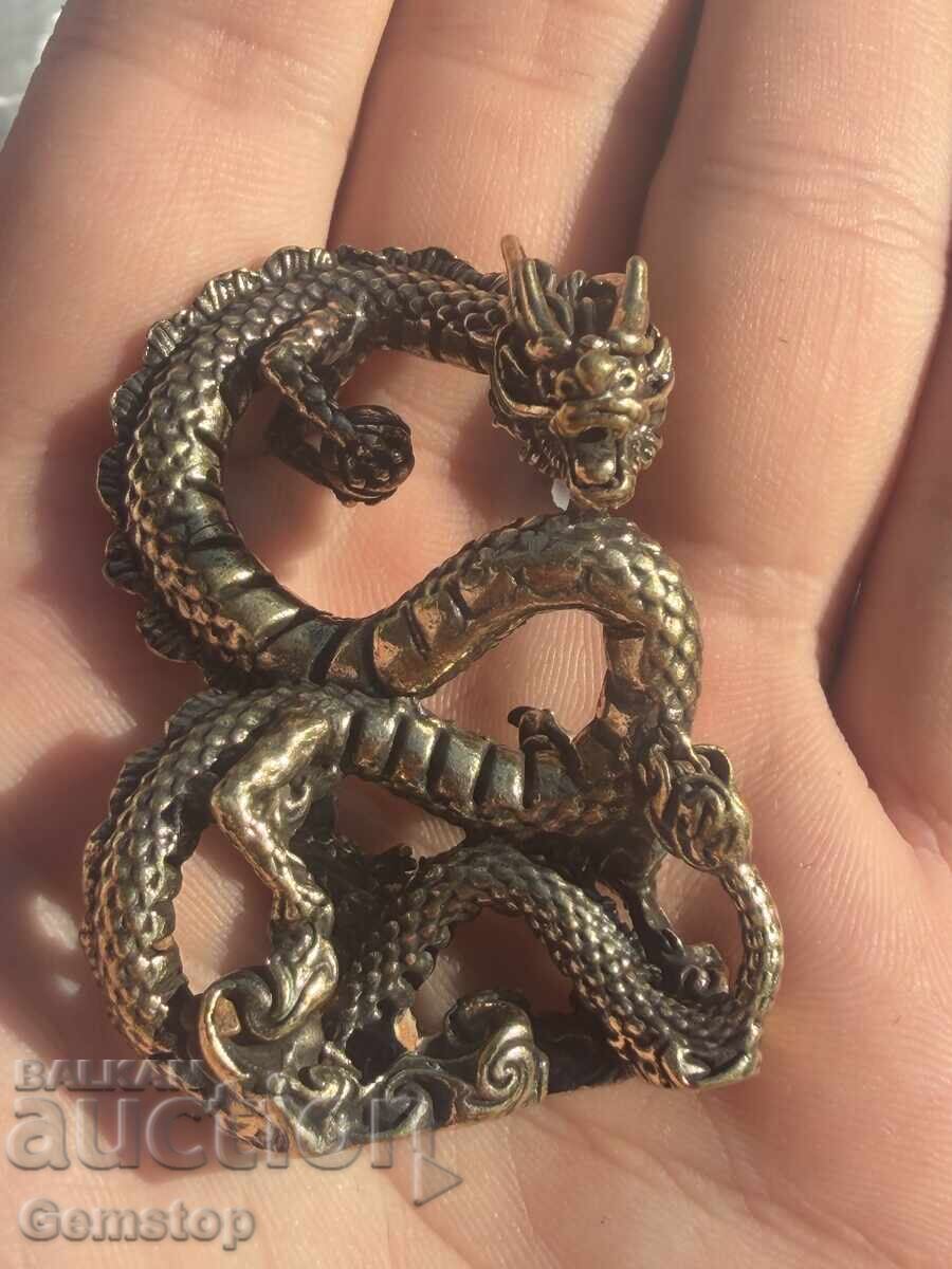 BZTs! 44 grams stylized bronze dragon figure from 1 st! BZTs! 44 grams stylized bronze dragon figure from 1 st!