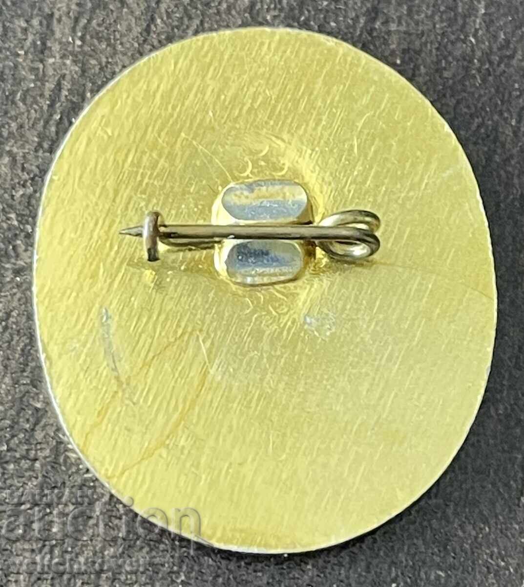 42078 България военен знак 20г. ВНВВУ Висше народно военно с цена 25.00 лв. | € 12.78