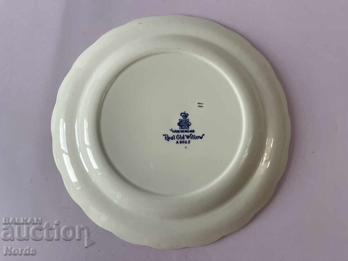Delivery of Vintage English plate with markings Delivery of Vintage English plate with markings