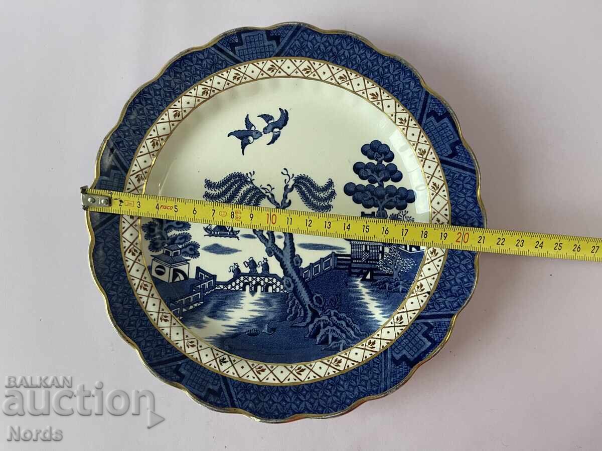 Vintage English plate with markings - 6 Vintage English plate with markings - 6