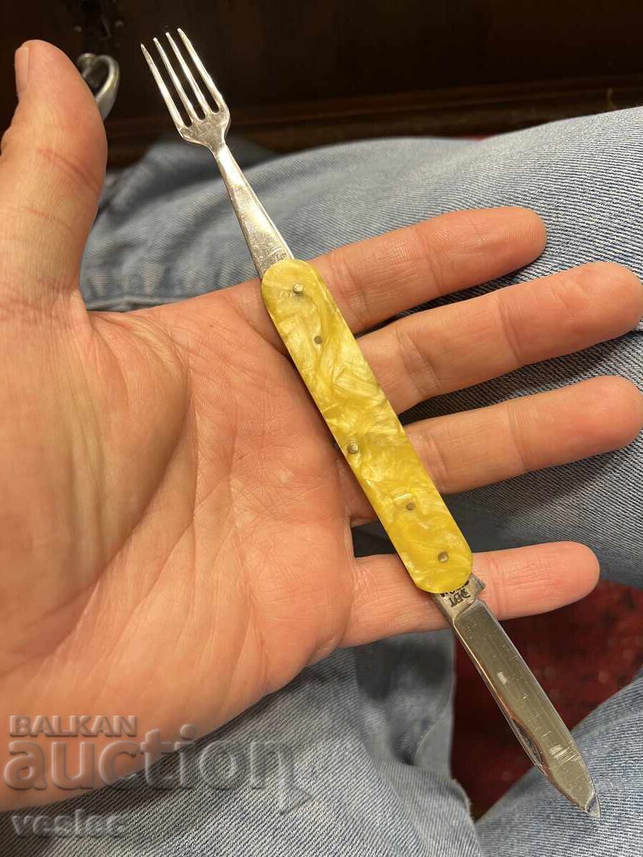 Βουλγαρικό Παλιό τσεπάκι Μαχαίρι Μαχαίρι Δρεπάνι Σφυρί Φίλντισι Πιρούνι Βουλγαρικό Παλιό τσεπάκι Μαχαίρι Μαχαίρι Δρεπάνι Σφυρί Φίλντισι Πιρούνι