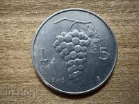 Italia - 5 lire (1948)