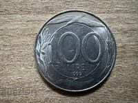 Италия - 100 лири (1999)