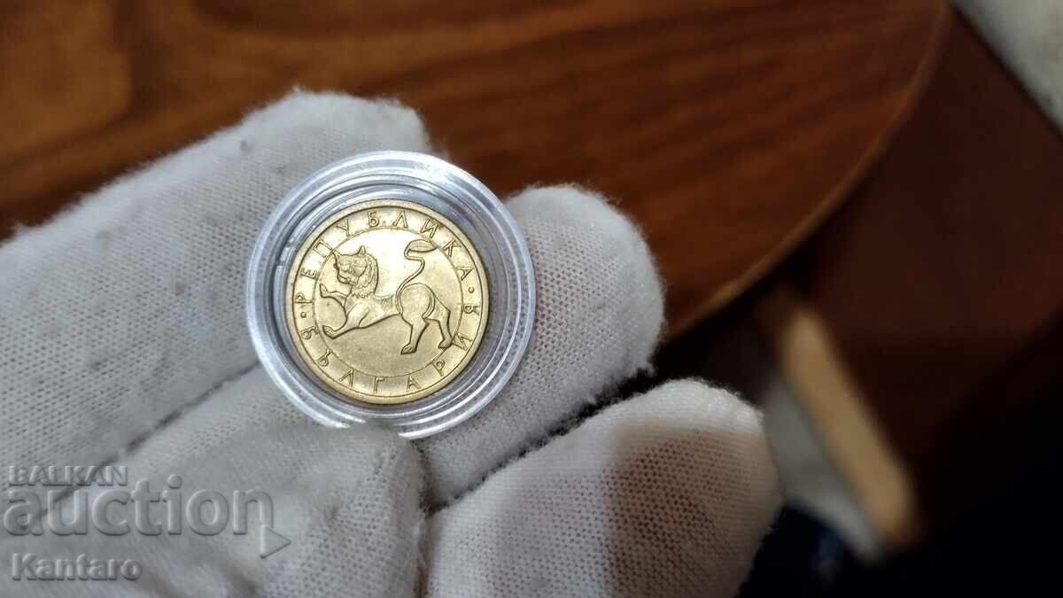 Monedă - BULGARIA - 10 stotinki - 1992 - UNC - 1 - 5 Monedă - BULGARIA - 10 stotinki - 1992 - UNC - 1 - 5