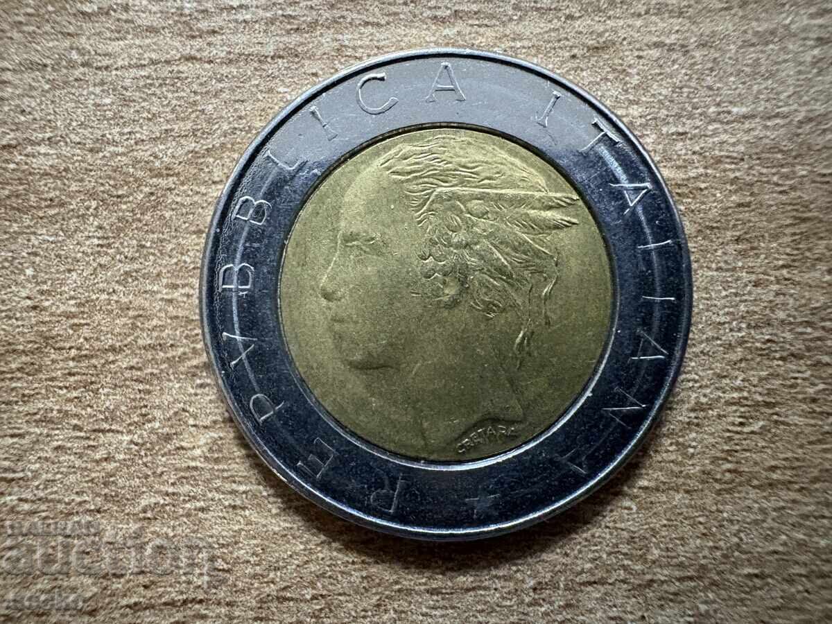 Ιταλία - 500 λιρών (1983) με τιμή 0.25 BGN | € 0.13