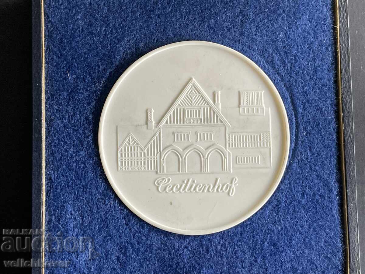 42083 ГДР Източна Германия плакет Поцдамска мирна конференци