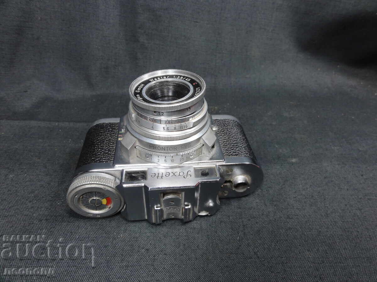 BZC OLD RETRO BRAUN PAXETTE TAPE CAMERA - 5