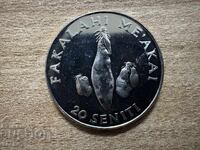 Тонга - 20 сенити (2002) - ФАО