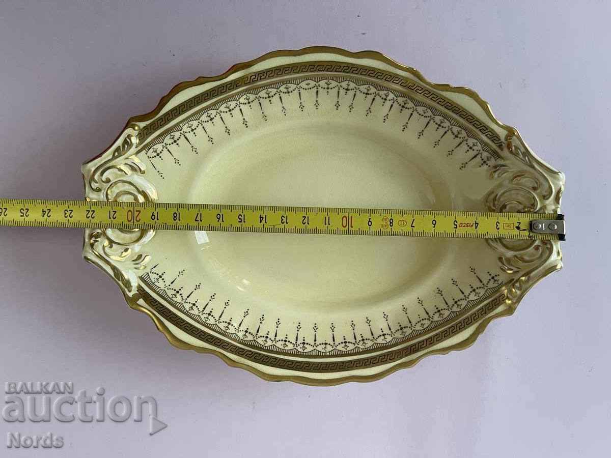 Винтидж порцеланово плато с маркировка - 7 Винтидж порцеланово плато с маркировка - 7