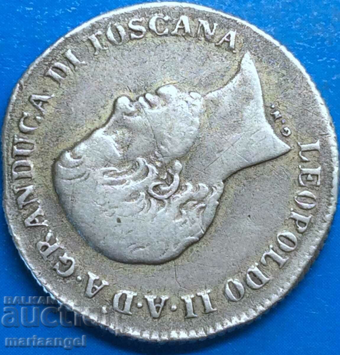 Licitație 100 Quatrains 1851 Fiorino Italia Toscana Leopold Argint RAR Licitație 100 Quatrains 1851 Fiorino Italia Toscana Leopold Argint RAR