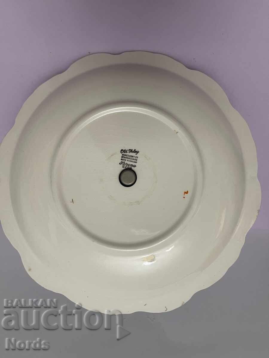 Δημοπρασία Τζέιμς Κεντ Όμορφο πορσελάνινο πιάτο Δημοπρασία Τζέιμς Κεντ Όμορφο πορσελάνινο πιάτο