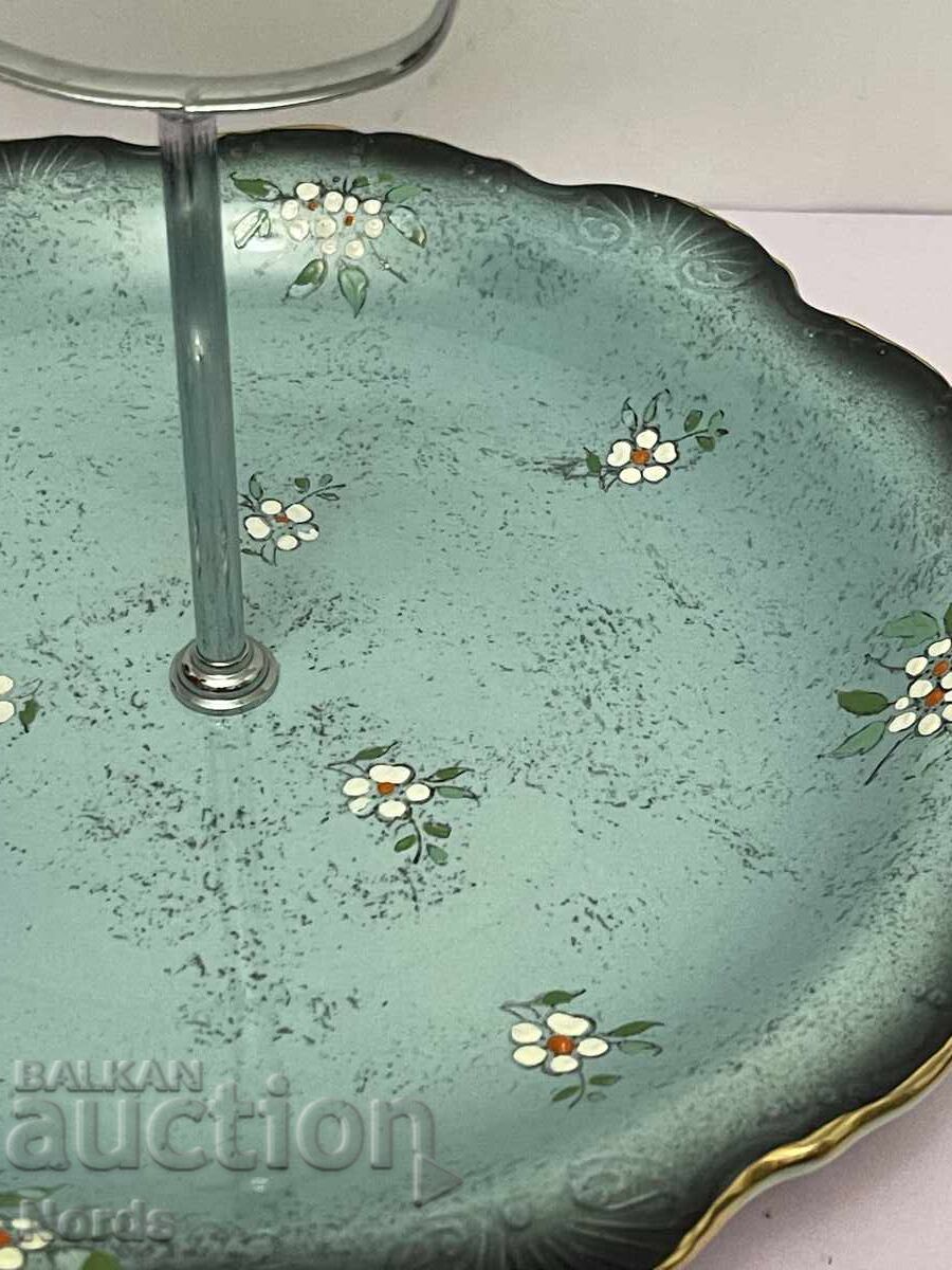 Παράδοση Τζέιμς Κεντ Όμορφο πορσελάνινο πιάτο Παράδοση Τζέιμς Κεντ Όμορφο πορσελάνινο πιάτο