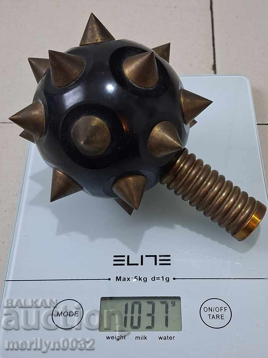 Auction Souvenir Mace Without Handle 1037 grams Beautiful Replica Auction Souvenir Mace Without Handle 1037 grams Beautiful Replica