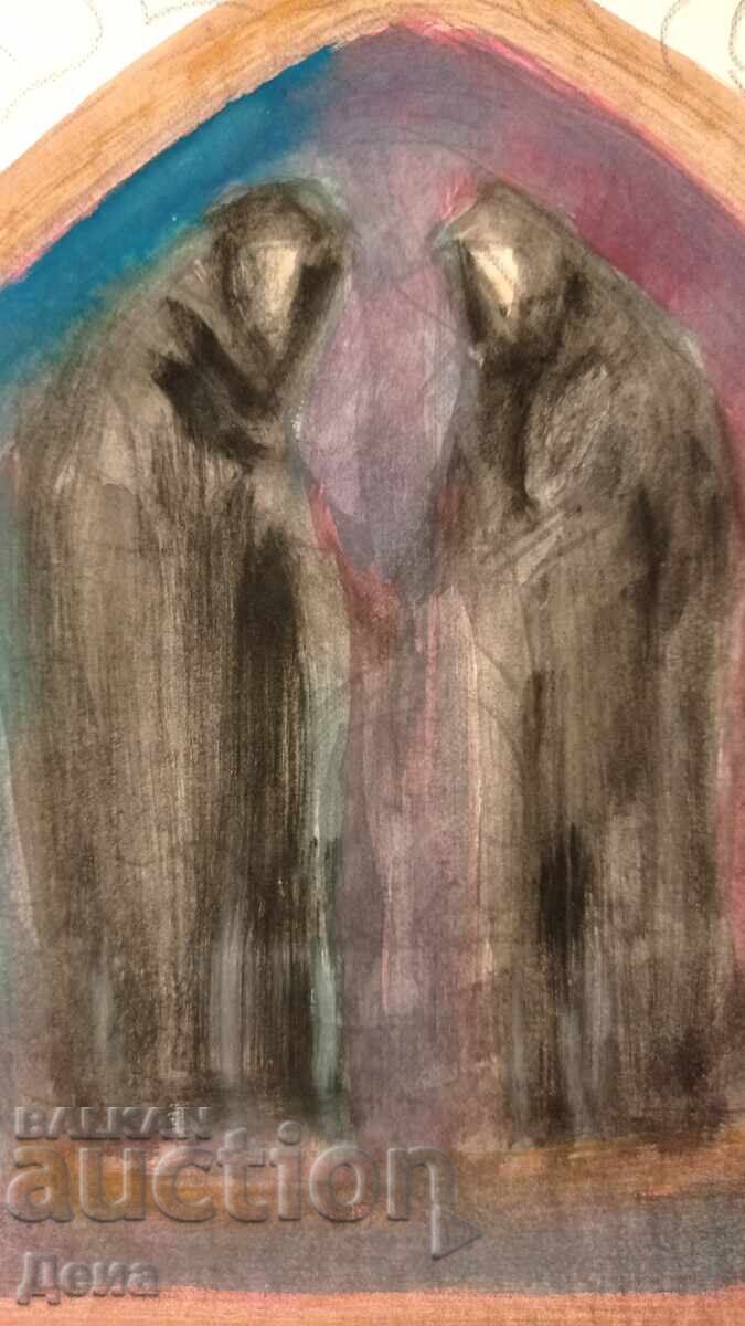 Delivery of Georgi Penchev watercolor