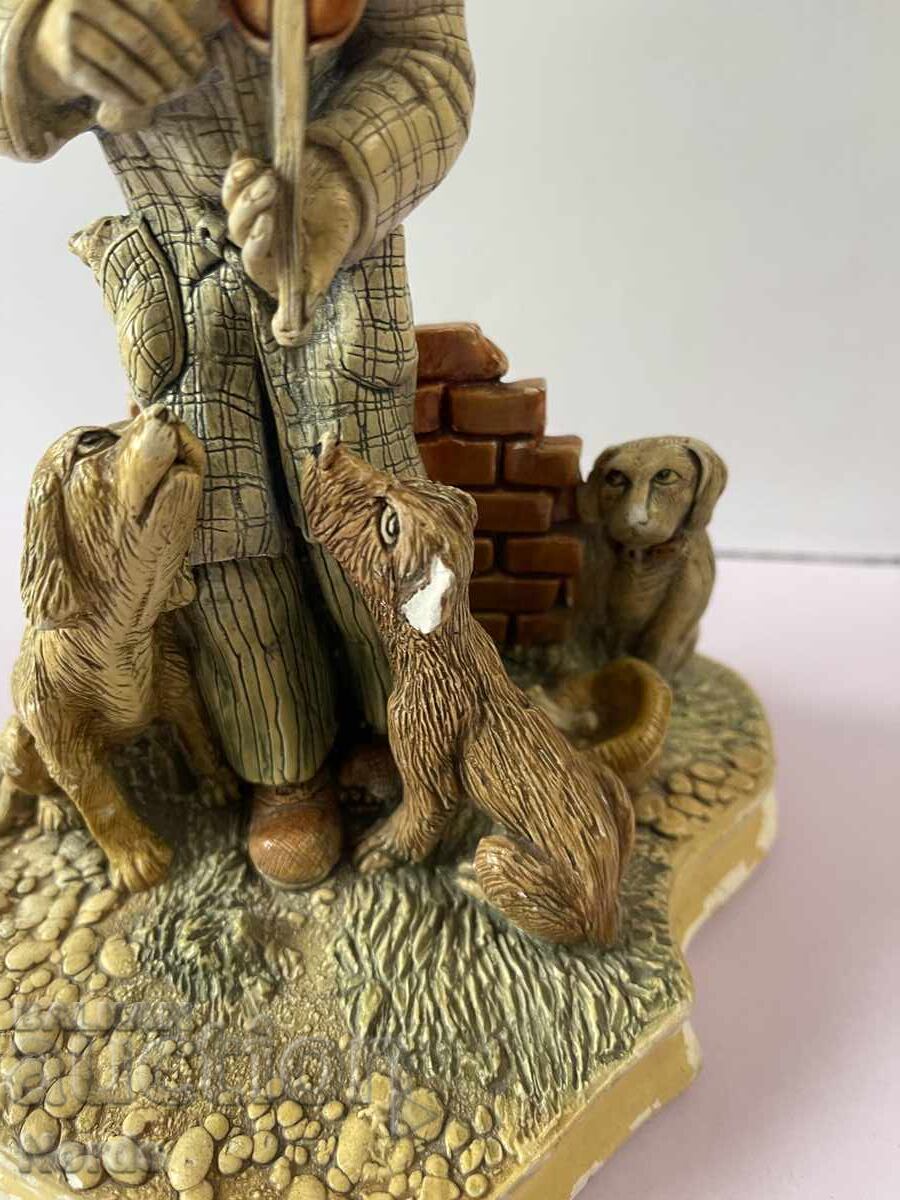 Figurine "Violinist with Dogs" - 5 Figurine "Violinist with Dogs" - 5