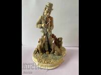 Φιγούρα "Βιολιστής με σκυλιά"