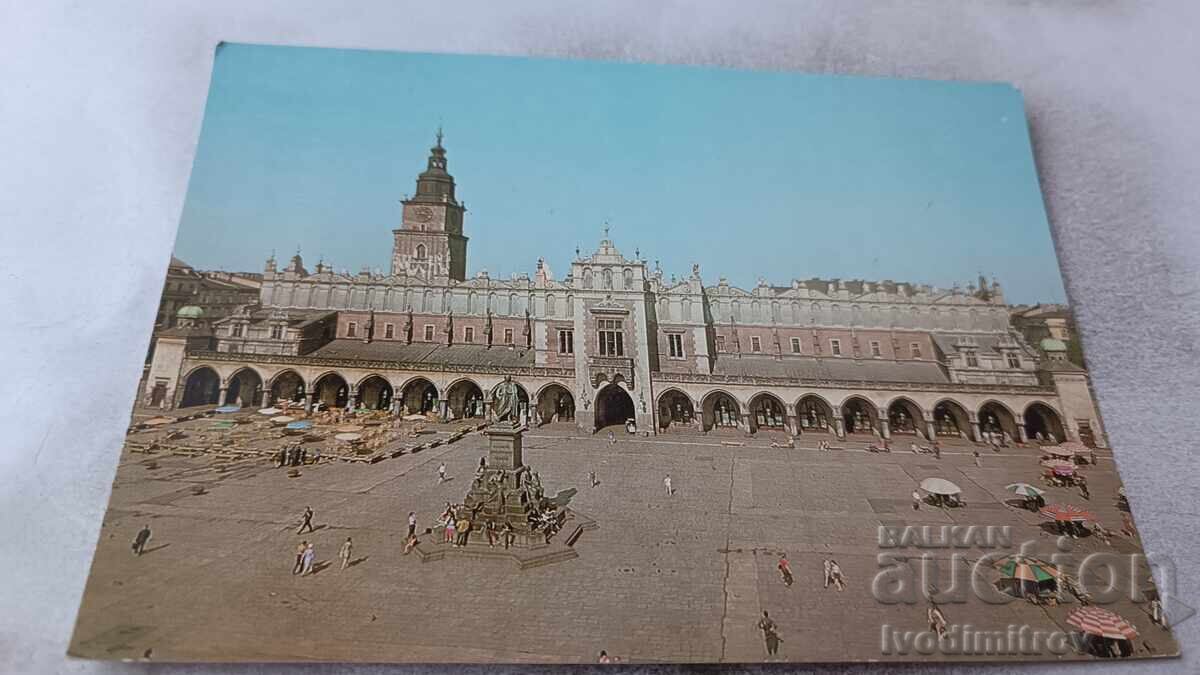 Cartolină Poștală Krakow Rynek Glowny - Suklennice