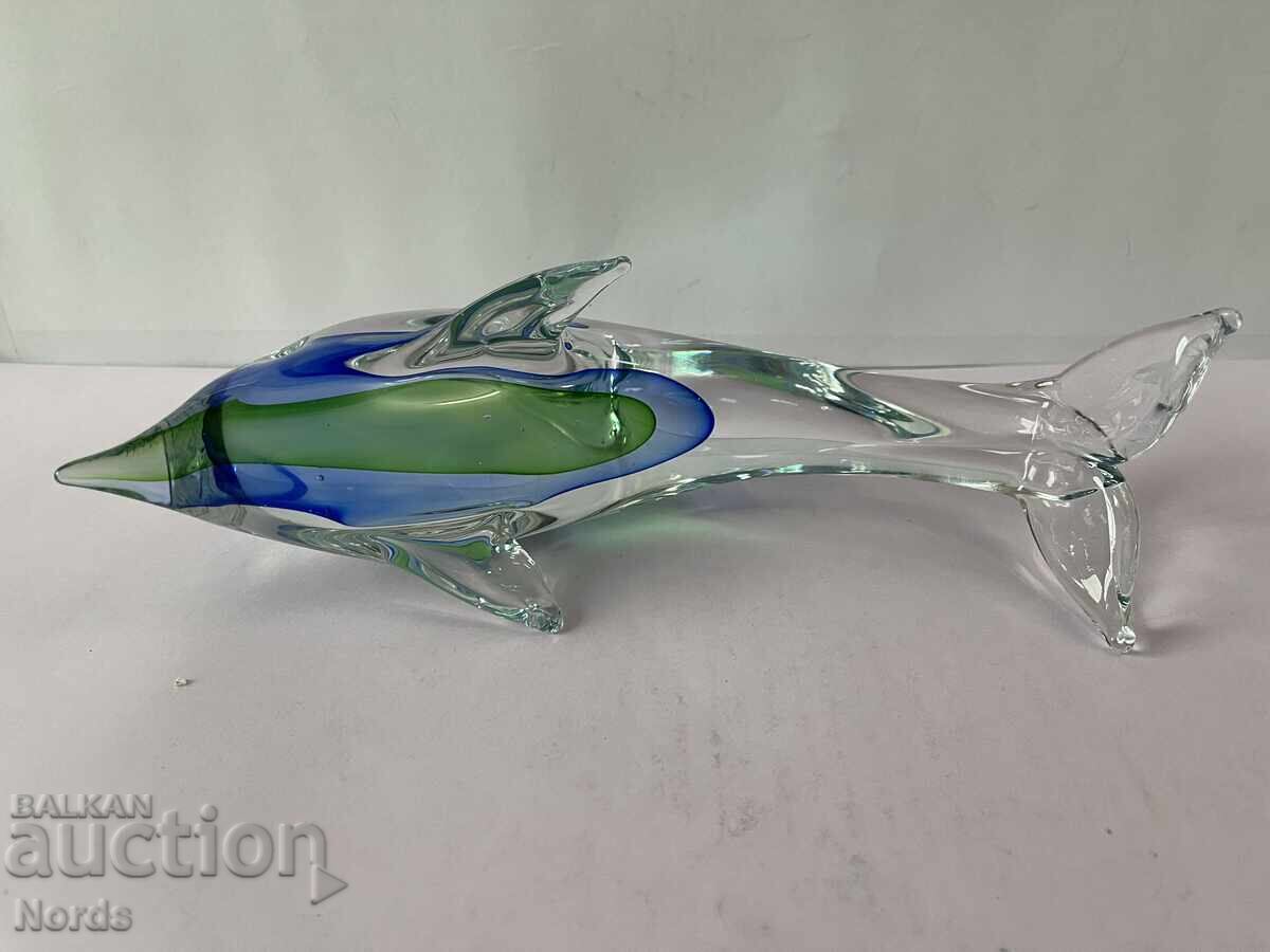 Delivery of Glass Dolphin Figurine Delivery of Glass Dolphin Figurine