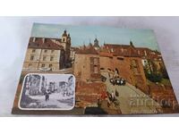 Cartolină Warszawa Barbakan w Glebi Ulica Podwale