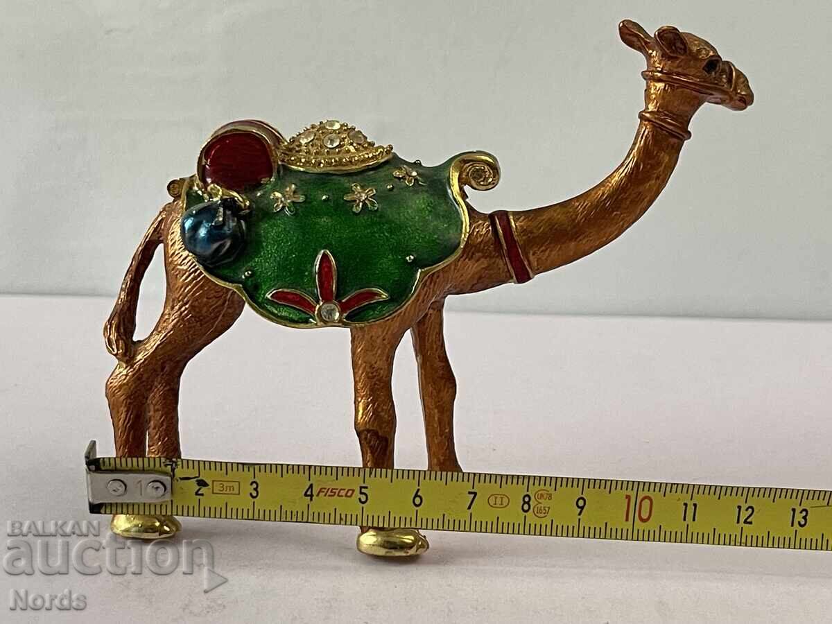 Метална бижутерка камила - 7