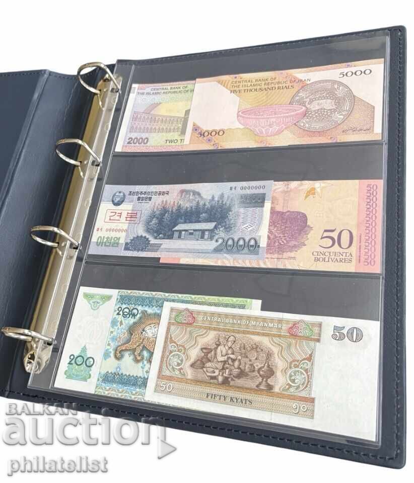 Папка с касета LUX , еко-кожа – GRANDE стандарт А4 , черен - 7